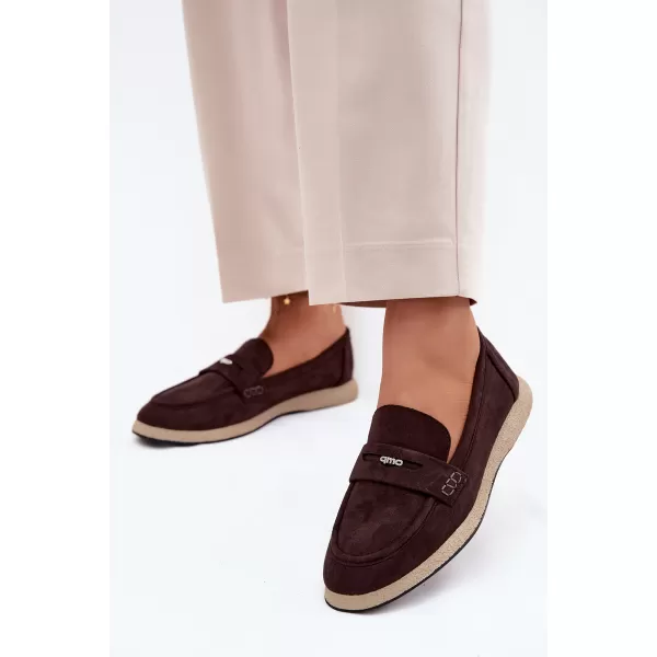  Dámske mokasíny VINCEZA 62273 BROWN 