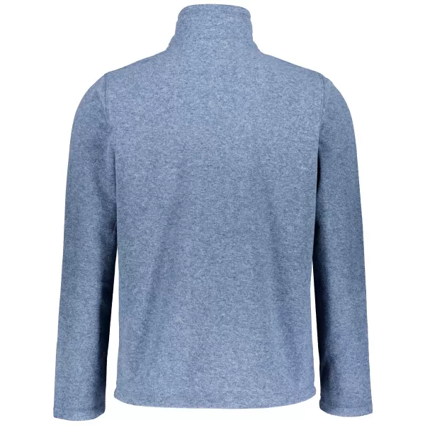  Pánska fleece mikina ALTISPORT ALM002852 TMAVÝ DENIM MELÍR 