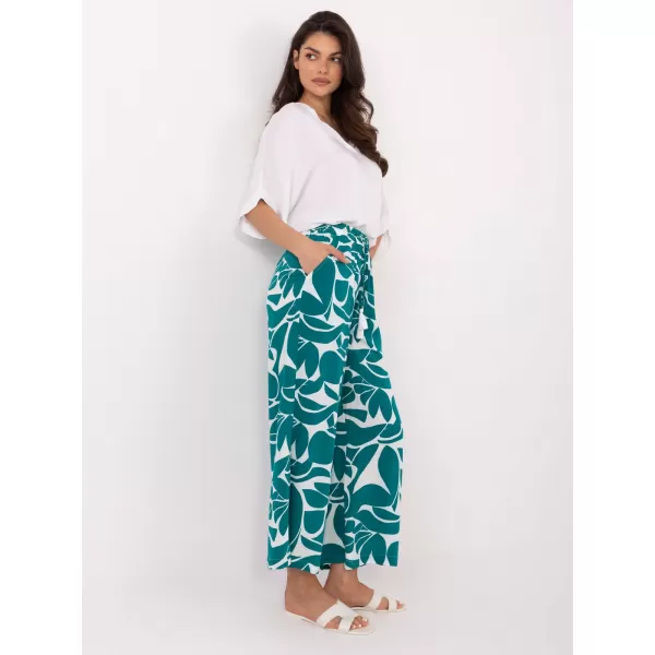  Dámske nohavice SUBLEVEL D73771M62237F DARK GREEN 