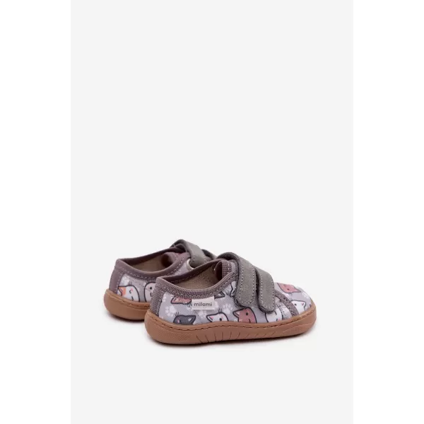  Detské papuče MILAMI BF3/BR-34 GREY 