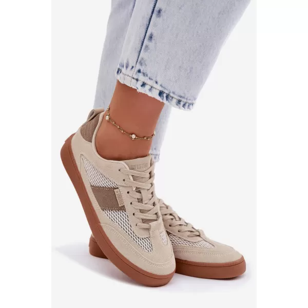  Dámske tenisky BIG STAR SHOES TT274759 BEIGE 