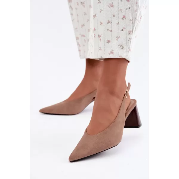  Dámske lodičky BOTO 100-530 BEIGE 