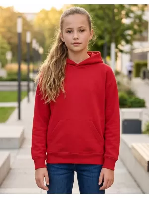 Detská mikina MALFINI CHILL 423 ČERVENÁ
