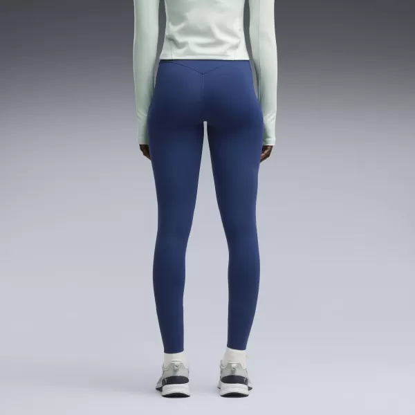  Dámske legíny PUMA W SHAPELUXE TIGHT - HW 7/8 52746373 PERSIAN BLUE 