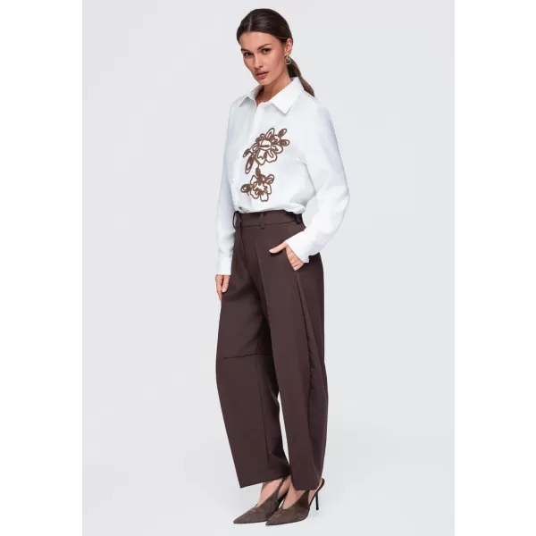  Dámska košeľa OMBRE OW-SH-E0073 WHITE 