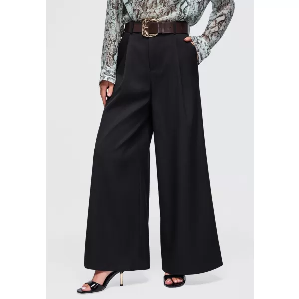  Dámske nohavice OMBRE OW-PA-E0019 BLACK 