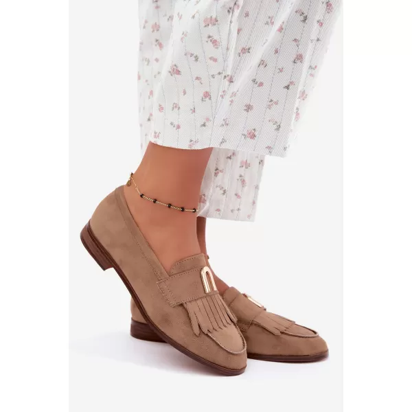  Dámske mokasíny BOTO 3742 KHAKI 