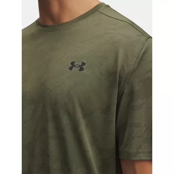  Pánske tričko UNDER ARMOUR TECH VENT JCQRD SS 1390047-390 ZELENÁ 