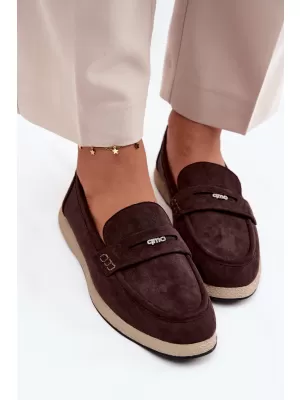 Dámske mokasíny VINCEZA 62273 BROWN