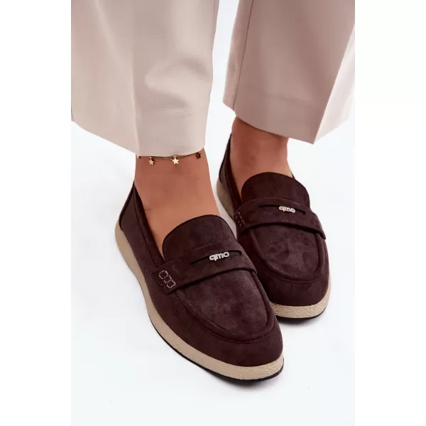  Dámske mokasíny VINCEZA 62273 BROWN 