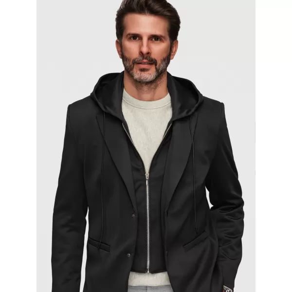  Pánske sako OMBRE M168 BLACK 