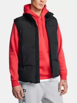 Pánska vesta UNDER ARMOUR LIMITLESS DOWN VEST 1384642-001 ČIERNA