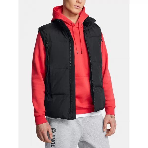  Pánska vesta UNDER ARMOUR LIMITLESS DOWN VEST 1384642-001 ČIERNA 