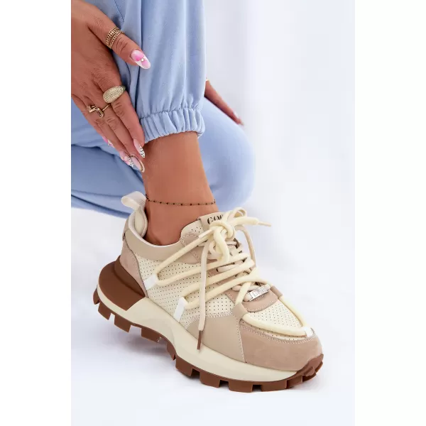  Dámske tenisky GOE TT2N4021 BEIGE 