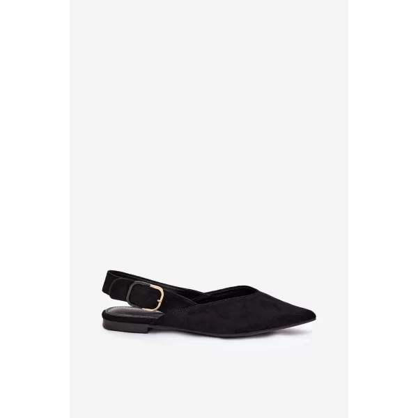  Dámske baleríny BOTO JH598/9755 BLACK 