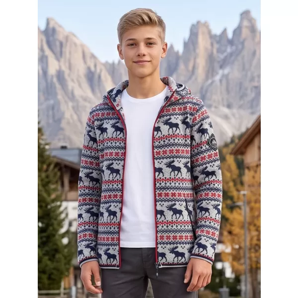  Detský hrejivý sveter ALPINE PRO NORESO HIGH RISE VARIANT PB 
