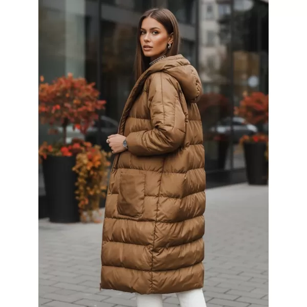  Dámska bunda DSTREET TY2471 KARAMELOVÁ 