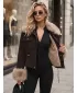Dámska bunda DSTREET TY5704 HNEDÁ