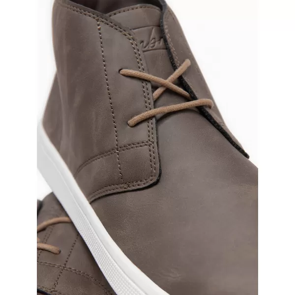  Pánske členkové topánky OMBRE OM-FOCS-0162 DARK BROWN 