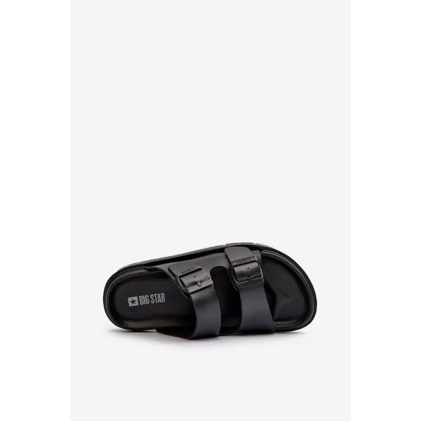  Dámske šľapky BIG STAR SHOES NN274A750 BLACK 