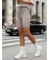 Dámske kraťasy DSTREET SY0569 SVETLO ŠEDÁ