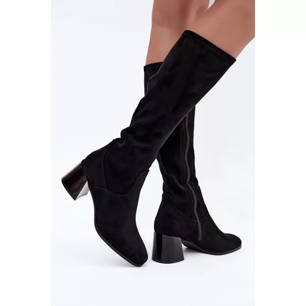 Dámske čižmy VINCEZA 58697 BLACK 