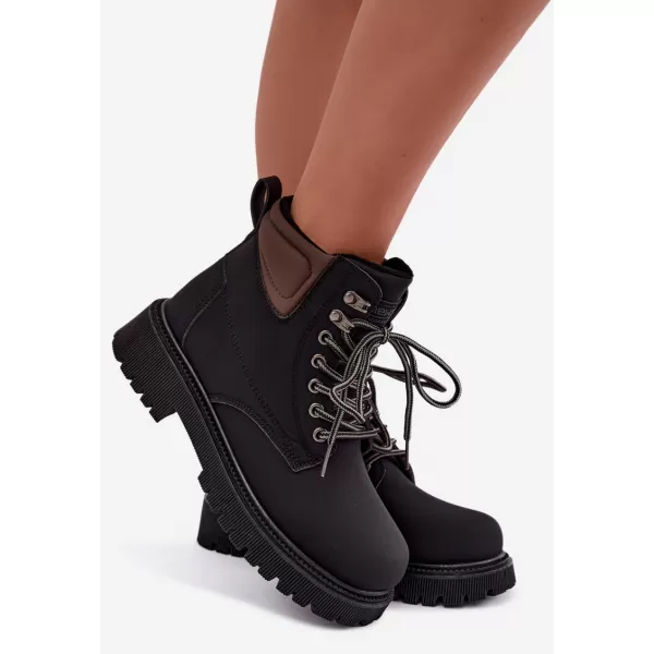  Dámske čižmy BOTO 25BT26-9118 BLACK 