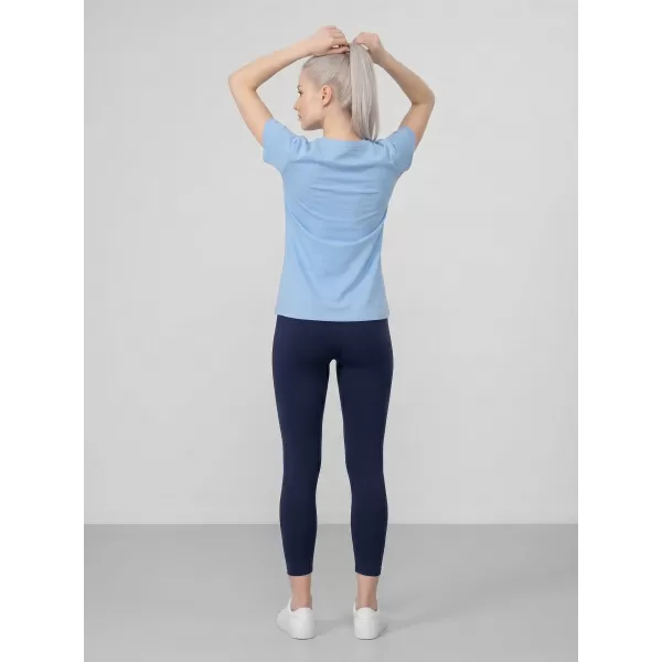 Dámske tričko 4F WMM00TTSHF3308 DENIM 