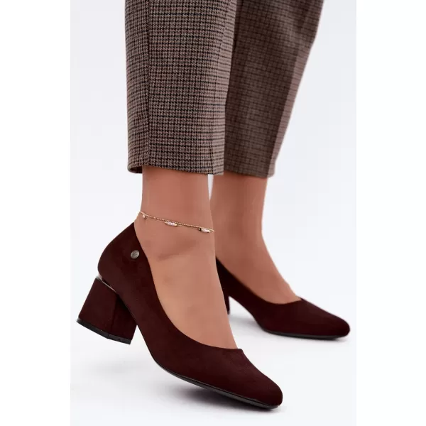  Dámske lodičky VINCEZA 62322 BROWN 