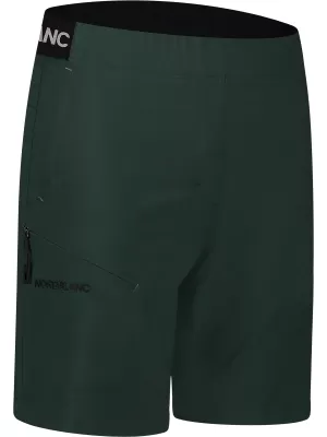 Dámske kraťasy NORDBLANC RILL NBSPL8354 TMAVO ZELENÁ