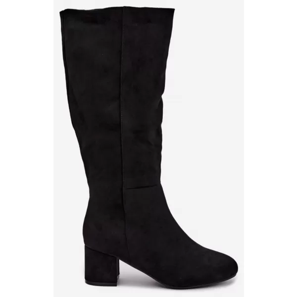  Dámske čižmy S.BARSKI HY62-8131 BLACK 