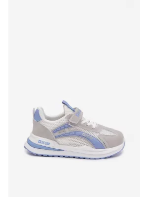 Detské topánky BIG STAR SHOES TT374153 WHITE/BLUE