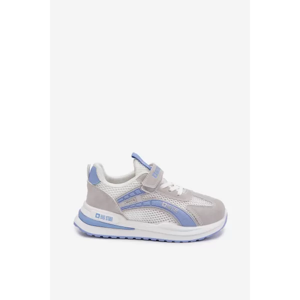  Detské topánky BIG STAR SHOES TT374153 WHITE/BLUE 