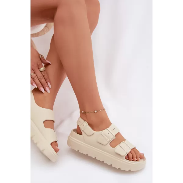  Dámske sandále BIG STAR SHOES TT274A032 BEIGE 