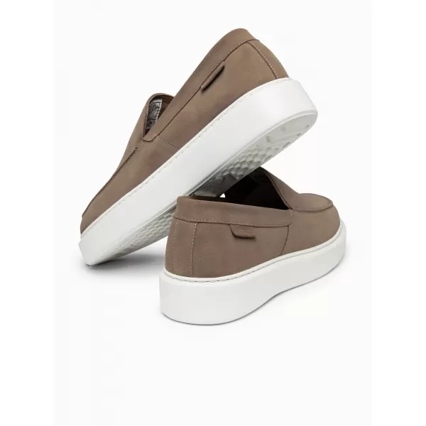  Pánske poltopánky OMBRE OM-FOCS-0246 DARK BEIGE 