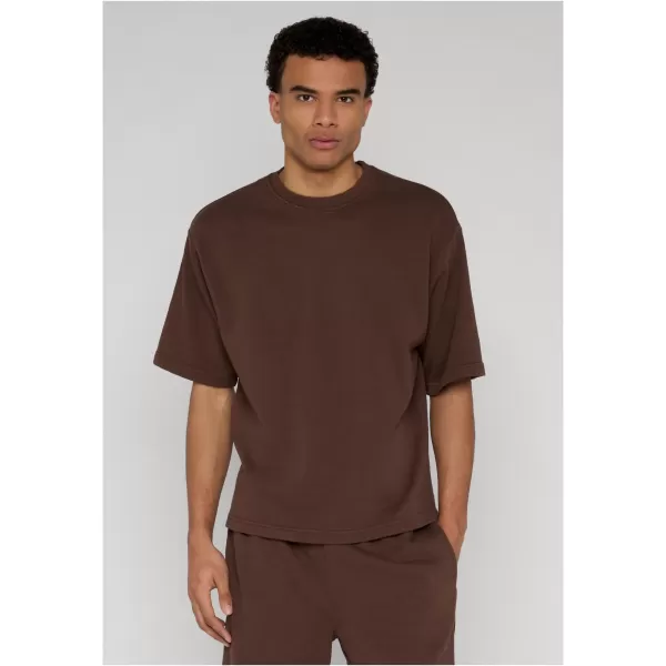  Pánske tričko URBAN CLASSICS TB8097 CHOCOLATE BROWN 