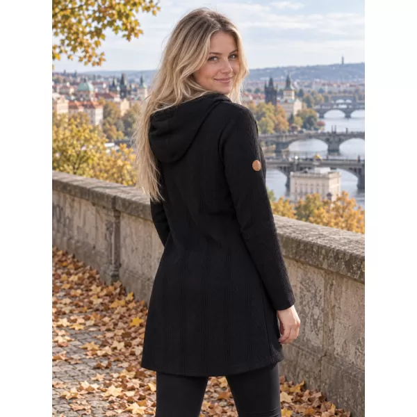  Dámska mikina ALTISPORT INA ČIERNA 