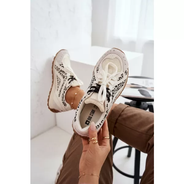  Dámske tenisky BIG STAR SHOES TT274548 WHITE 