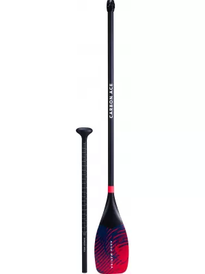 Pádlo AQUA MARINA Carbon Ace ČIERNO-ČERVENÁ
