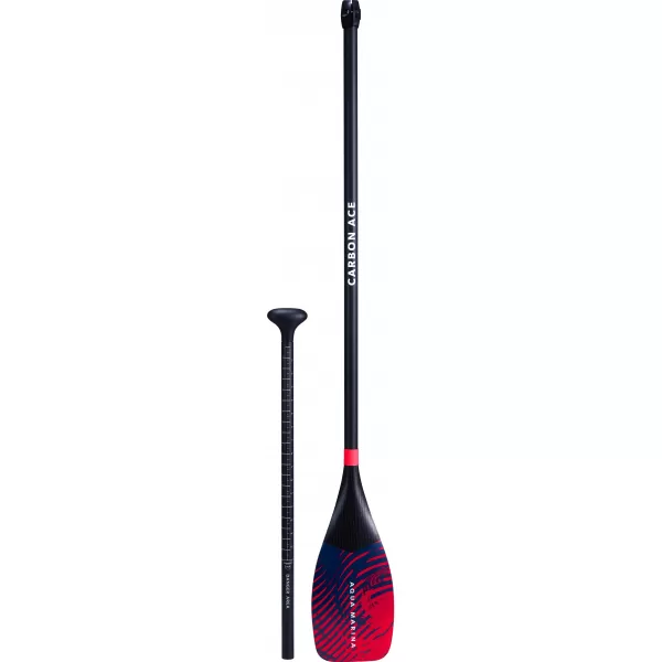  Pádlo AQUA MARINA Carbon Ace ČIERNO-ČERVENÁ 