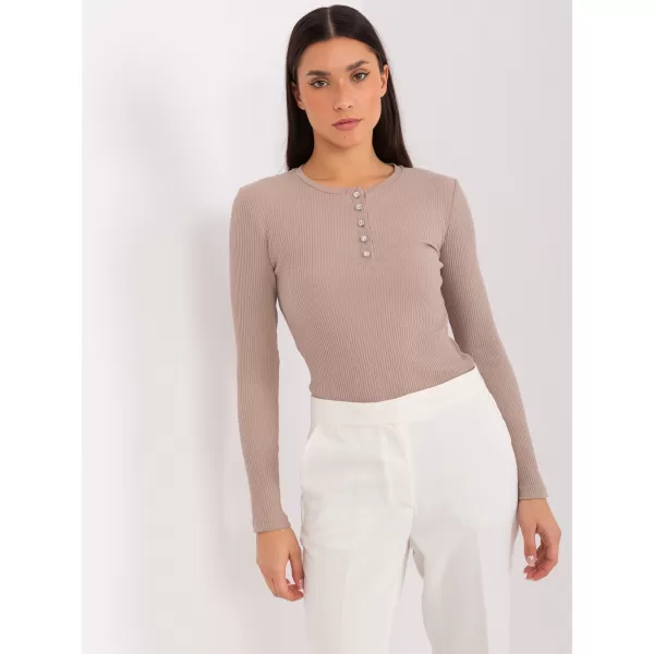  Dámska blúzka BASIC FEEL GOOD RV-BZ-9211.26X DARK BEIGE 