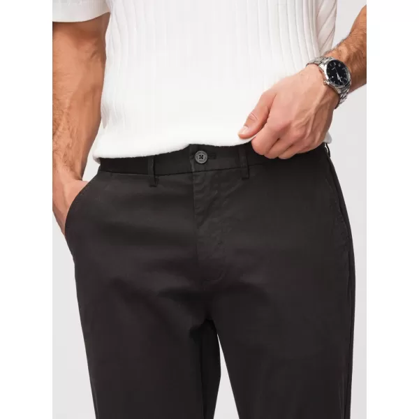  Pánske nohavice OMBRE OM-PACP-0293 BLACK 