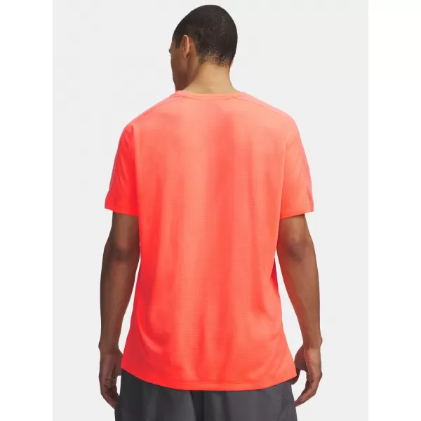  Pánske tričko UNDER ARMOUR VELOCITI REFLCT SS 6009518-824 ORANŽOVÁ 