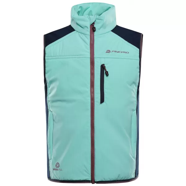 Detská vesta ALPINE PRO NERCO LIGHT BLUE 