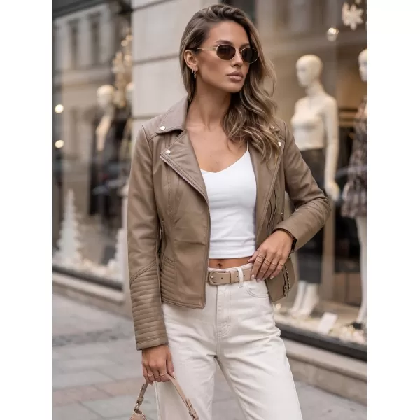 Dámska bunda DSTREET TY5712 BÉŽOVÁ 