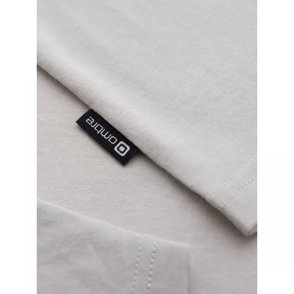  Pánske tričko OMBRE OM-LSBL-0143 LIGHT BEIGE 
