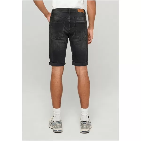 Pánske kraťasy URBAN CLASSICS TB8457 BLACK WASHED 