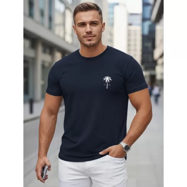  Pánske tričko DSTREET NX5126R-NY TMAVO MODRÁ 