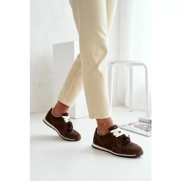  Dámske tenisky VINCEZA 86427 BROWN 