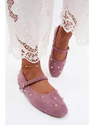 Dámske baleríny BOTO 4765 PURPLE